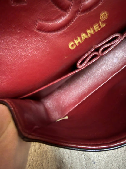 Classic Flap Medium — Black Lambskin, Gold Hardware — view 6
