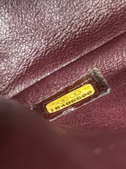 Classic Flap Jumbo — Black Caviar, Gold Hardware — view 9